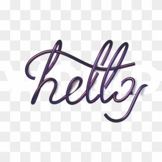 Hello Png - Calligraphy Clipart