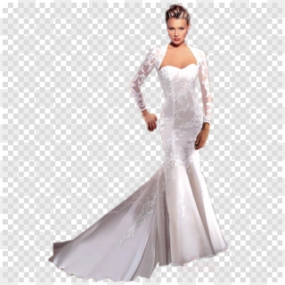 Download Gown Clipart Wedding Dress Bride Marriage - Png Download