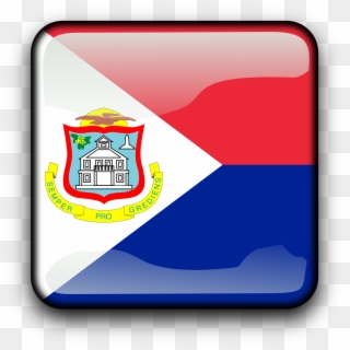 Cropped Kisspng Sint Maarten France Flag Of The Collectivity - St Maarten Flag Clipart