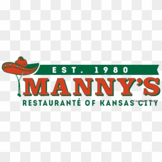 Mannys Logo Bannerlogo Greenred - Graphic Design Clipart
