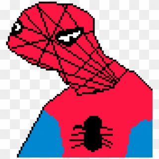 Spoderman - Pixel Spoderman Clipart