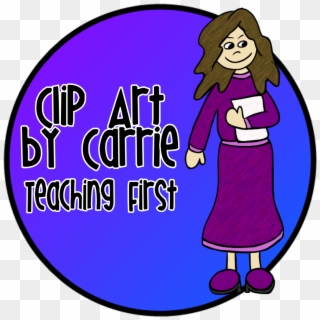 Clip Art By Carrie Teaching First - Cartoon - Png Download