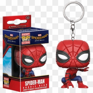 Marvel - Spider Man - Homecoming - Spider Man Pop Keychain - Funko Pop Keychain Spiderman Clipart