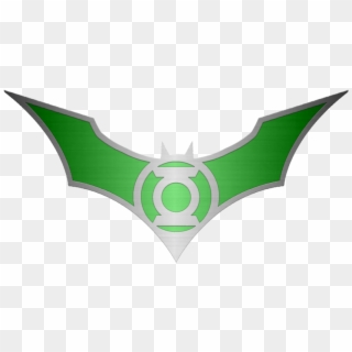 Batman-green Lantern Logo - Batman Green Lantern Logo Clipart