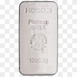 Heraeus Platinum Bar - Pamp Platinum 1kg Bar Clipart