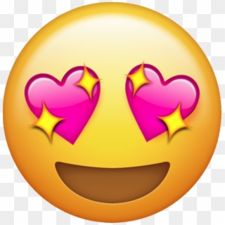 #emoji #cute #love #lol #followme #funny Follow Me - Cute In Love Emoji Clipart