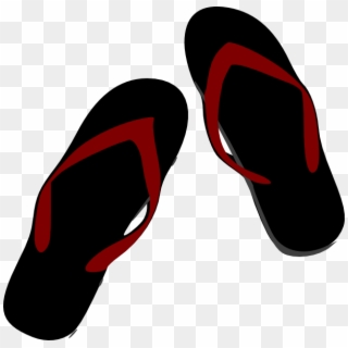 Red Flip Flop Png Clipart