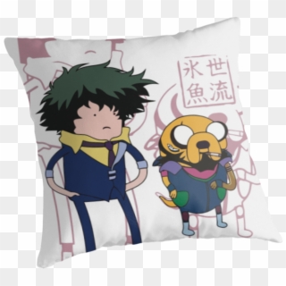 Cowboy Bebop Adventure Time Crossover - Cushion Clipart
