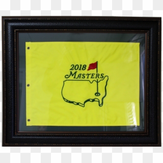 2018 Masters Pin Flag - Masters Flag Clipart