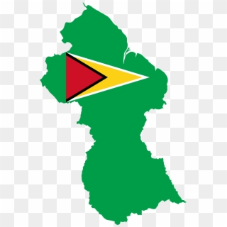 This Free Icons Png Design Of Guyana Map Flag Clipart