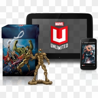Marvel Legends Gold Ultron Figure With Marvel Unlimited - Marvel Comics Unlimited Clipart
