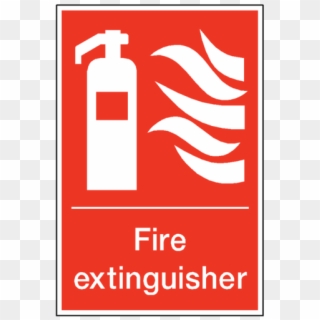 Fire Extinguisher Sticker - Fire Extinguisher Safety Sign Board Clipart