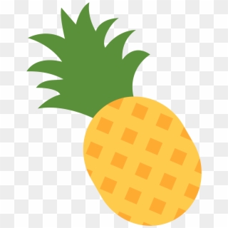File - Twemoji 1f34d - Pineapple Emoji Transparent Clipart