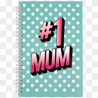#1 Mum A5 Spiral Notebook - Pouzdro Na Huawei Y6 Prime 2018 Clipart