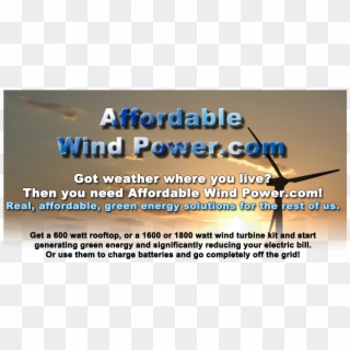 Get Great Deals On High Quality Wind Turbine Kits From - Wind Turbine Clipart