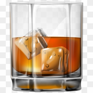 Glass Of Whiskey Png Clip Art - Glass Of Whiskey Png Transparent Png