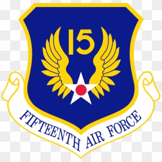 15th Air Force - Air Force Global Strike Command Logo Clipart