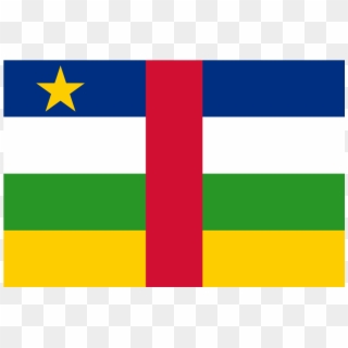 Cf Central African Republic Flag Icon - Central African Republic Flag Clipart