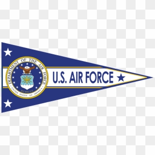 Air Force Pennant - Us Air Force Png Transparent Clipart
