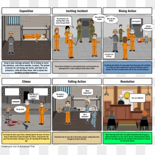 Prison Story - Cartoon Clipart