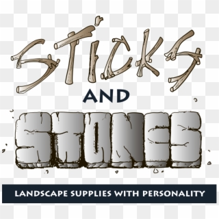 Sticks & Stones Logo - Sticks And Stones Clipart