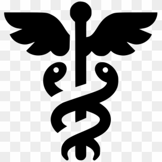 Caduceus Mercury Snake Wings Svg Png Icon Free Download - Caduceus Flat Icon Clipart