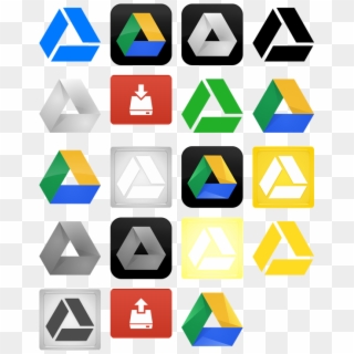Google Drive Icon Pack By Abhash Bikram Thapa - Ico Google Drive Icon Clipart