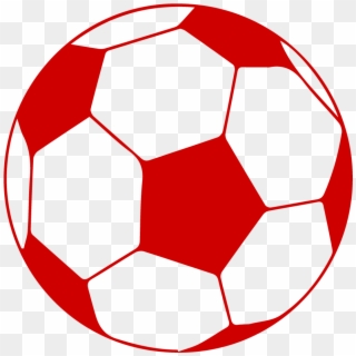 Basketball Icon - Red Soccer Ball Png Clipart
