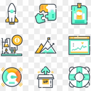 Start Up - Vector Task Icon Clipart