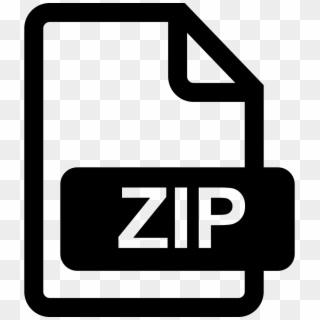 Master Pc Icon To Determine The Efficiency Of End Sketchpad - Zip Icon White Png Clipart