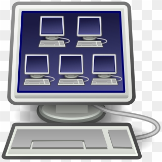 Pc Clipart Desktop Icon - Virtual Machines - Png Download