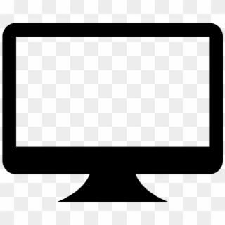 Desktop Computer Screen Device Icon Symbol Vector Clipart