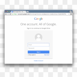 Google Drive - Google ログイン Clipart