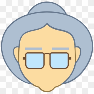 Old Lady Icon - Icon Clipart