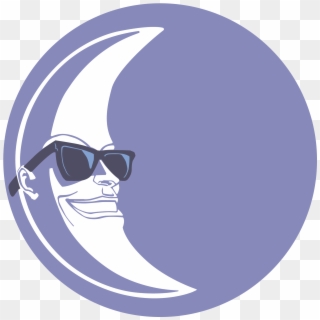 T-shirt Eyewear Blue Vision Care Glasses - Moon Man Png Clipart