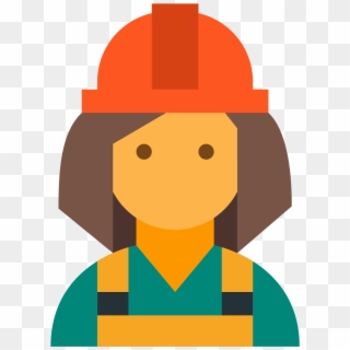 Female Icon Free Download - Icon Female Worker Clipart