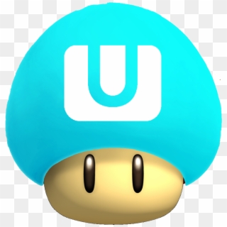 Wii U Png - New Super Mario Bros U Mushroom Clipart