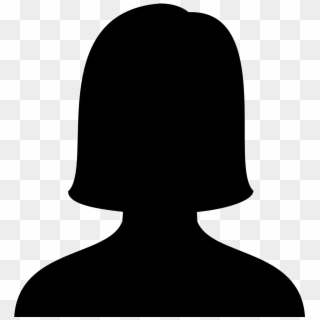 Person Icon Black - Female User Icon Png Clipart