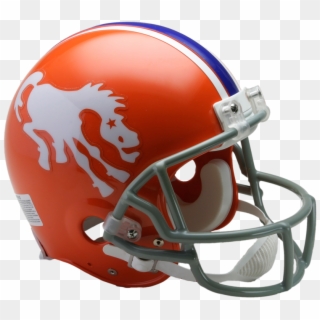 Denver Broncos Vsr4 Authentic Throwback Helmet - Denver Broncos Helmets Clipart