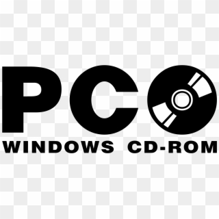 Pc Windows Cd Rom Logo Png Transparent - Pc Cd Rom Clipart