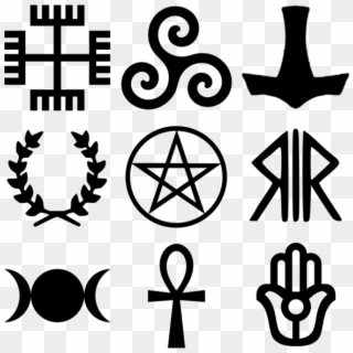 Pagan Religions Symbols - Pagan Symbols Clipart