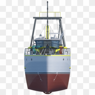 Sea Fisher - Trawler Front View Clipart
