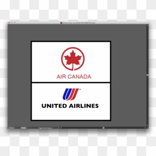 Air Canada & United Airlines Logos / Genius Hour - Air Canada Clipart