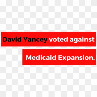 David Yancey Voted Against Medicaid Expansion - Nomadlist Clipart