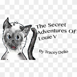 The Adventures Of Louie V - Kitten Clipart