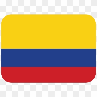Flag Of Colombia - Bandera De Colombia Emoji Clipart