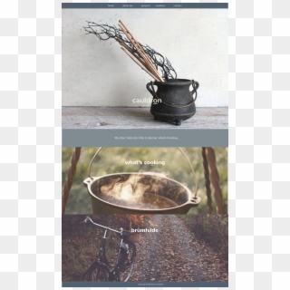 Desktop Cauldron - Dutch Oven Clipart