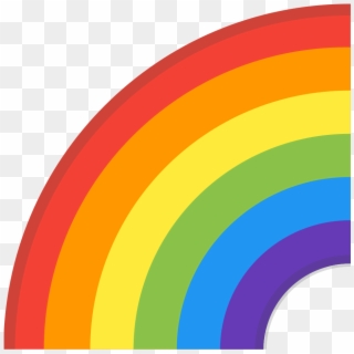 Rainbow Icon - Rainbow Ico Clipart