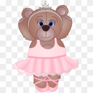 570 X 800 7 - Teddy Bear Ballerina Clipart