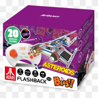 2, Asteroids, Retro Gaming, Purple, - Atari Flashback Blast Vol 1 Clipart